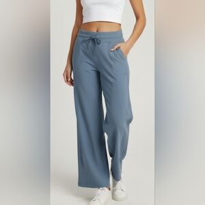 32 Degrees Cool Women's High Rise Ribbed Active Yoga Semi-Flare Pant NWT